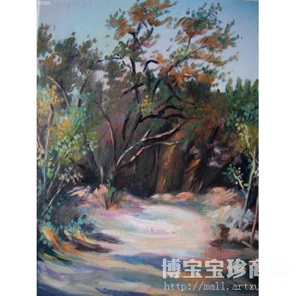 何之 小路 类别: 风景油画